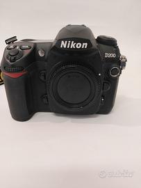 NIKON D200 Macchina Fotografica senza obiettivo