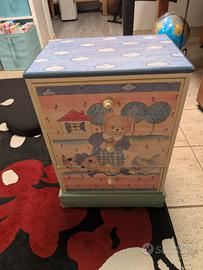 Cassettiera cameretta bambini 