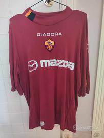 As Roma 2003/04 Cassano #18 Maglia Ufficiale Gara