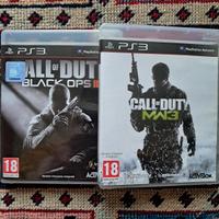 Call of duty Modern Warfare 3 e Black Ops 2 in