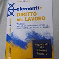Libro : Elementi di diritto del lavoro 2012