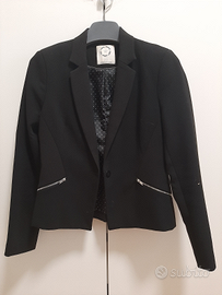 Giacca nera "Bershka"