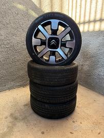 Cerchi in lega e pneumatici estivi per Citroen C3