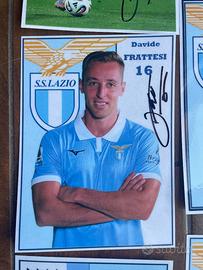 FOTO AUTOGRAFATE / AUTOGRAFI -GIOCATORI SS LAZIO: