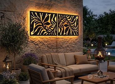 DECORAZIONI DA GIARDINO ILLUMINATE