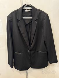 giacca nera Fiorella Rubino 45