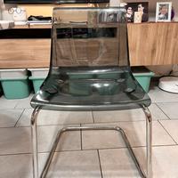 Sedia ikea tobias grigia
