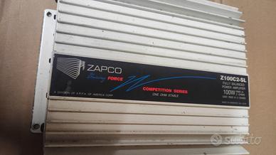 Amplificatore zapco z100c2sl,competition series