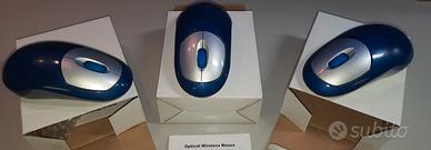 Mouse Senza Filo, Wireless Lotto 3 Mouse nuovi