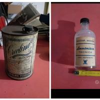 latta creolina e bocettina vintage