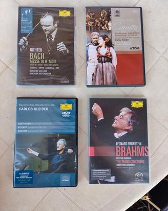  Dvd Musica Kleiber, Bernstein e Richter