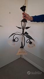 lampadario con 3 punti luce