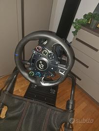 Volante fanatec + sedia playseat challenge