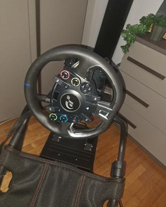 Volante fanatec + sedia playseat challenge