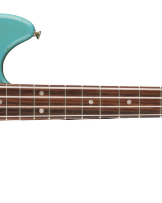 FENDER JMJ Road Worn Mustang Bass RW Faded Daphne