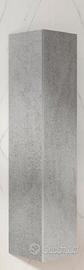 colonna bagno sospesa 30x140 cm in grigio pietra
