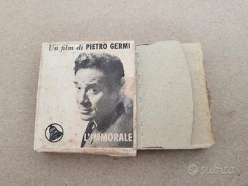 Rarissima Scatola Fiammiferi Ugo Tognazzi 1967