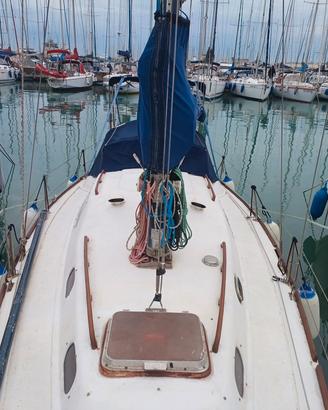 Barca a vela cantieri del Garda