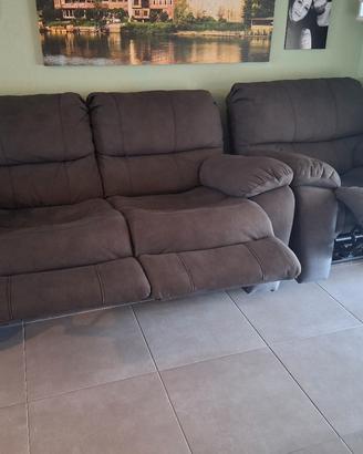 DIVANI RECLINER 2posti + 1posto COMODISSIMI 