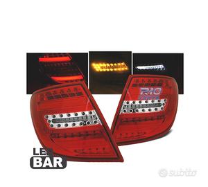 FANALI PER MERCEDES CLASSE C W204 SW 07-11 BAR LED