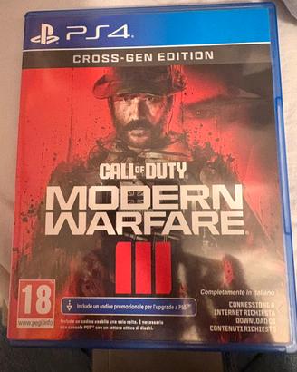Call of Duty: Modern Warfare III PS4 – NUOVO