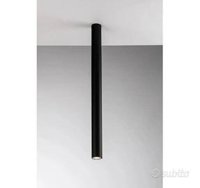 Lampade soffitto Flos Tubular Bells 3 nere lucide