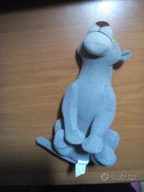 Peluche originali Disney Bagheera e Tamburino