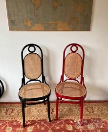 Sedie Vintage in legno curvato - Sautto & Liberale