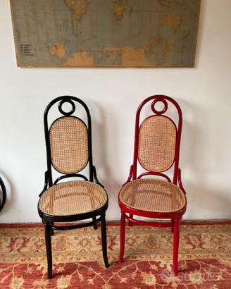 Sedie Vintage in legno curvato - Sautto & Liberale