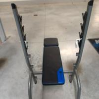 Panca piana inclinata regolabile domyos decathlon