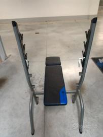 Panca piana inclinata regolabile domyos decathlon