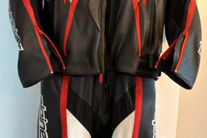 Tuta da moto pelle divisibile Alpinestars TG 52