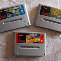 3 GIOCHI ORIGINALI SUPER NINTENDO