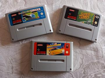 3 GIOCHI ORIGINALI SUPER NINTENDO