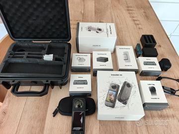INSTA360 X4 – KIT COMPLETO, PARI AL NUOVO
