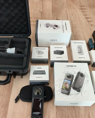 INSTA360 X4 – KIT COMPLETO, PARI AL NUOVO