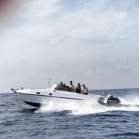 Barca semicabinata Sidra futura 21 optimax 150