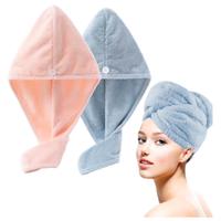 Turbante per capelli asciugamano