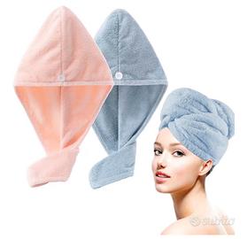 Turbante per capelli asciugamano