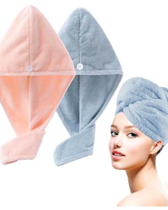 Turbante per capelli asciugamano