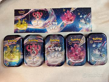 Artset mini tin destino di Paldea vuote
