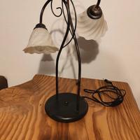 Lampada Vintage in ferro battuto 