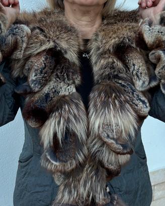 Giacca elegante con pelliccia