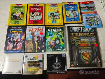 Film, cartoni mr. Bean e cd musicali