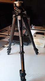 Treppiede Manfrotto 190XPROB con borsa originale