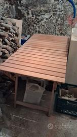 Tavolo Pic nic 137Lu x 70La x 74alto