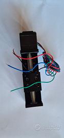 Mini Attuatore Lineare CNC 50mm con Vite T6 e Moto