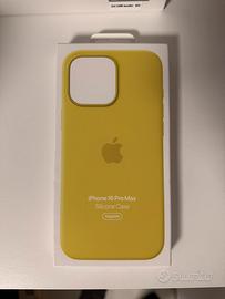 Cover in silicone - Iphone 16 Pro Max - Nuova