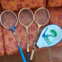 Racchette badminton vintage