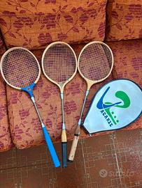 Racchette badminton vintage